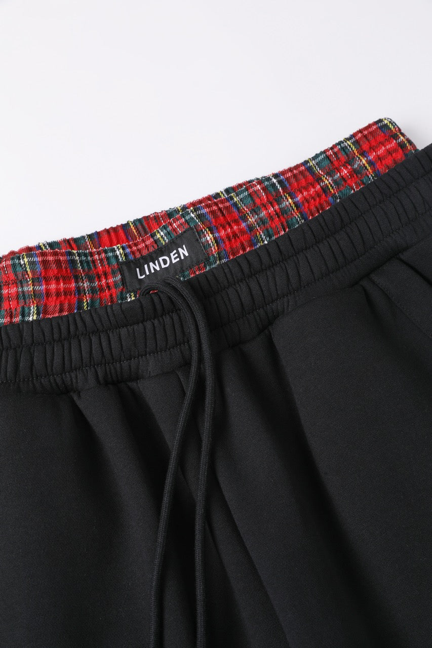 LINDEN Boxer Sweatpants Black