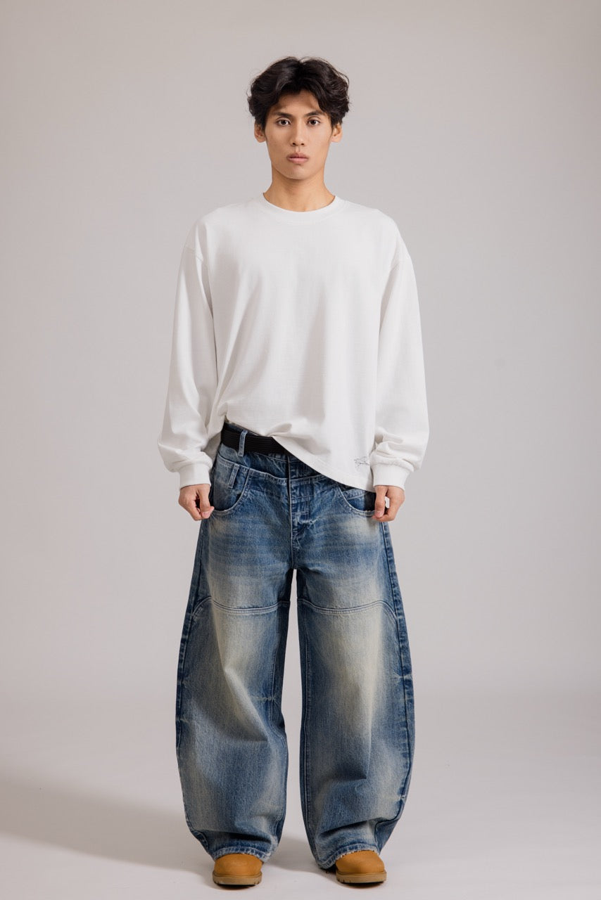 DOUBLE WAIST SELEVDGE DENIM