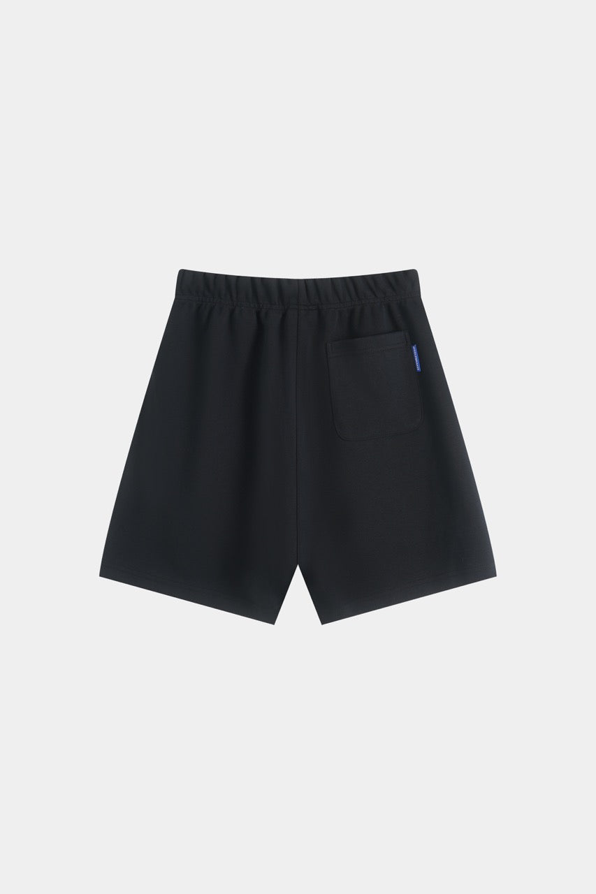 Scuba Knit Shorts Black