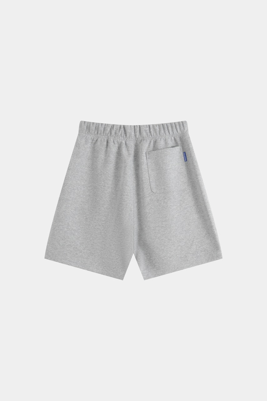 Scuba Knit Shorts Grey