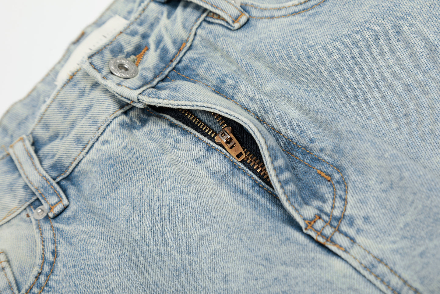 Basic Blue Loose-Fit Jeans WM236