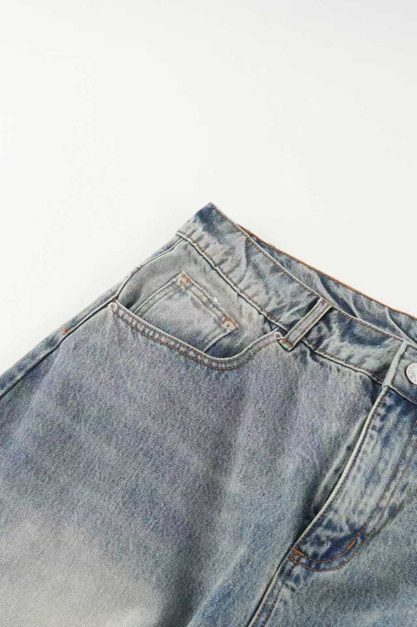 Baggy Denim Shorts