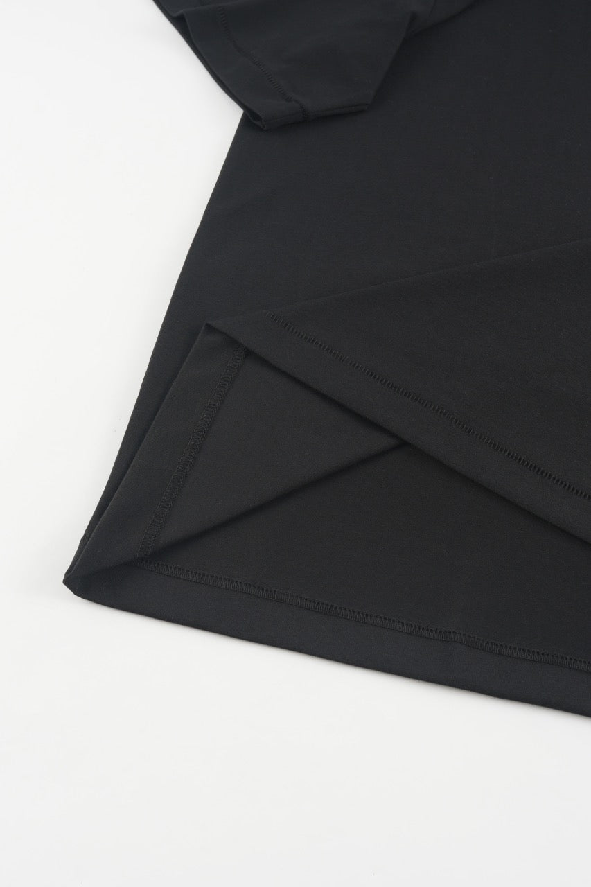 Drop Shoulder T-shirt Black