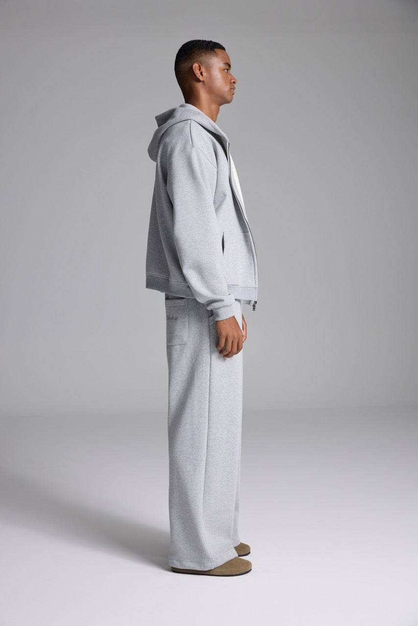 Veste zippée LINDEN grise