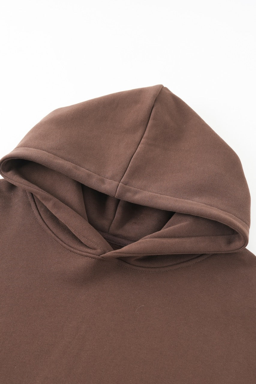 460GSM Core Hoodie COFFEE