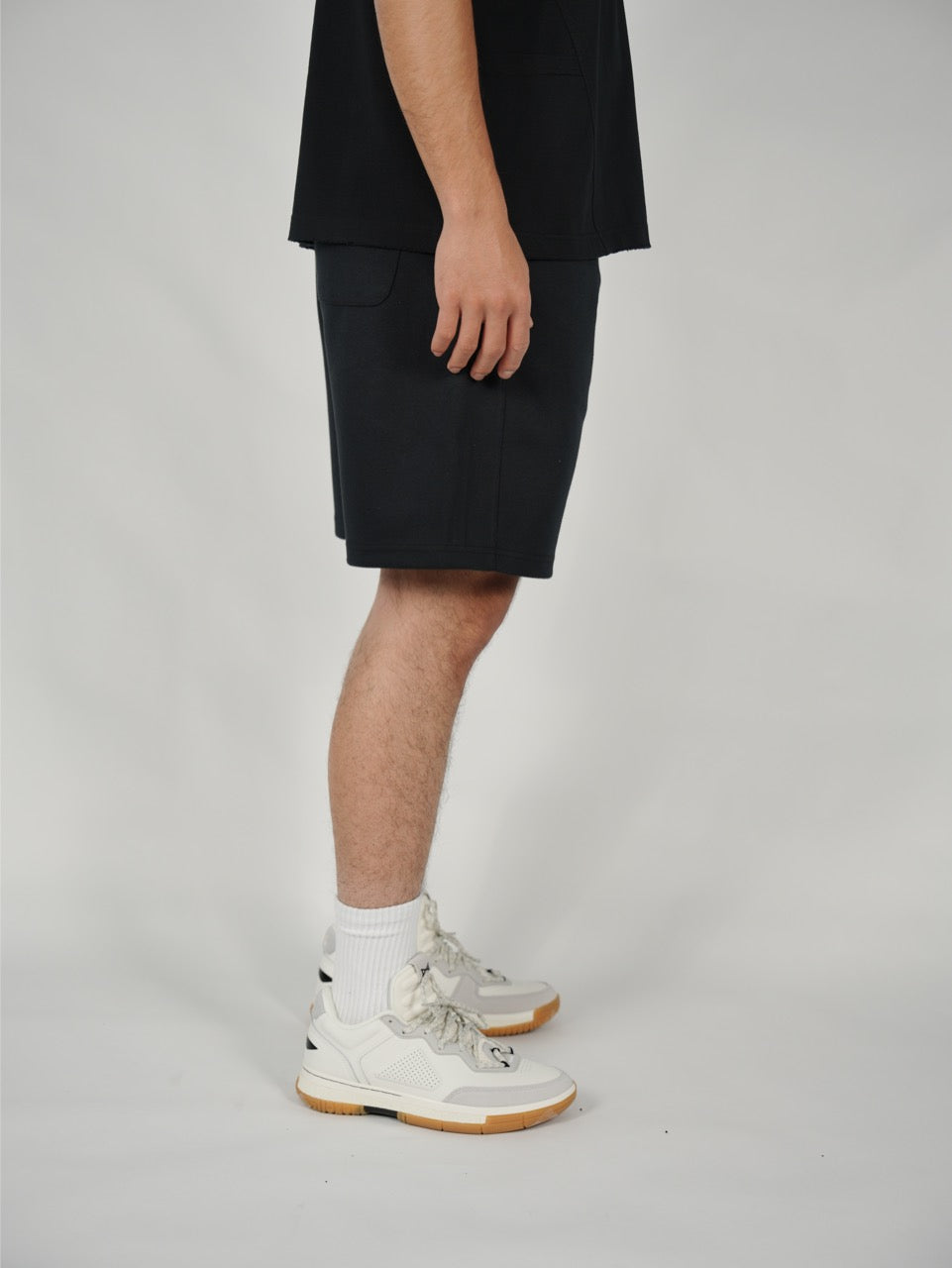 Scuba Knit Shorts Black