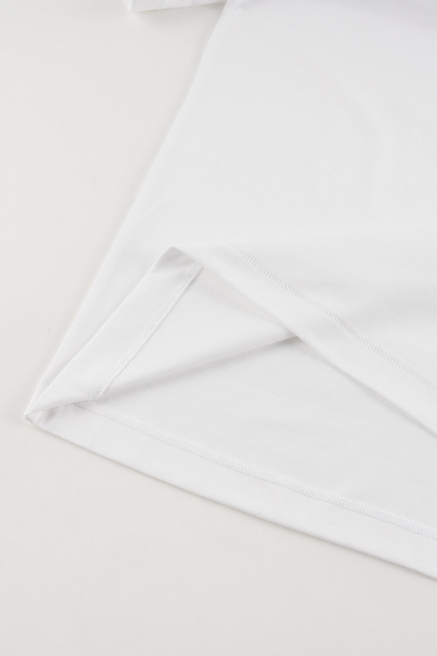 Drop Shoulder T-shirt White