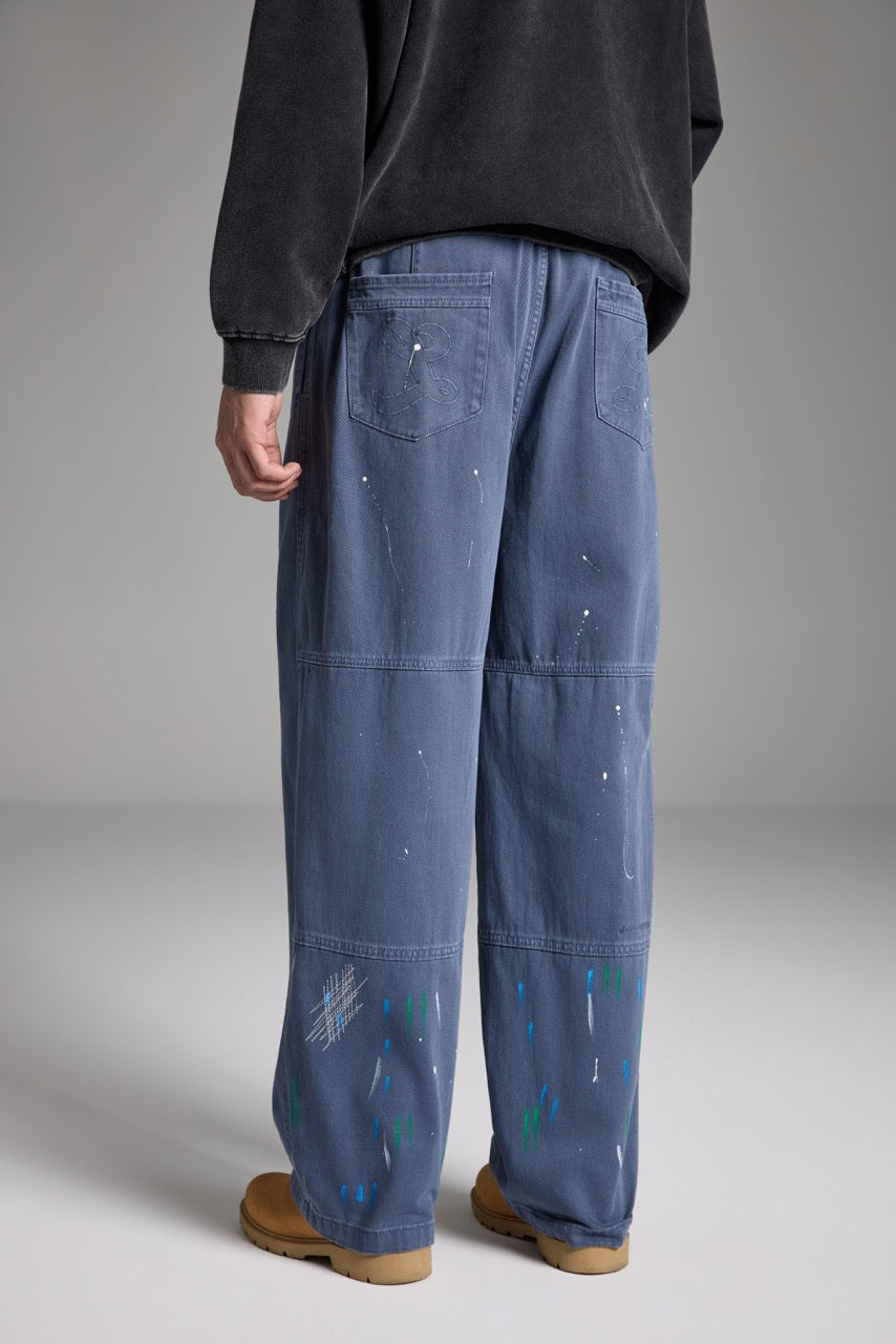 Pantalones de pintor AZUL