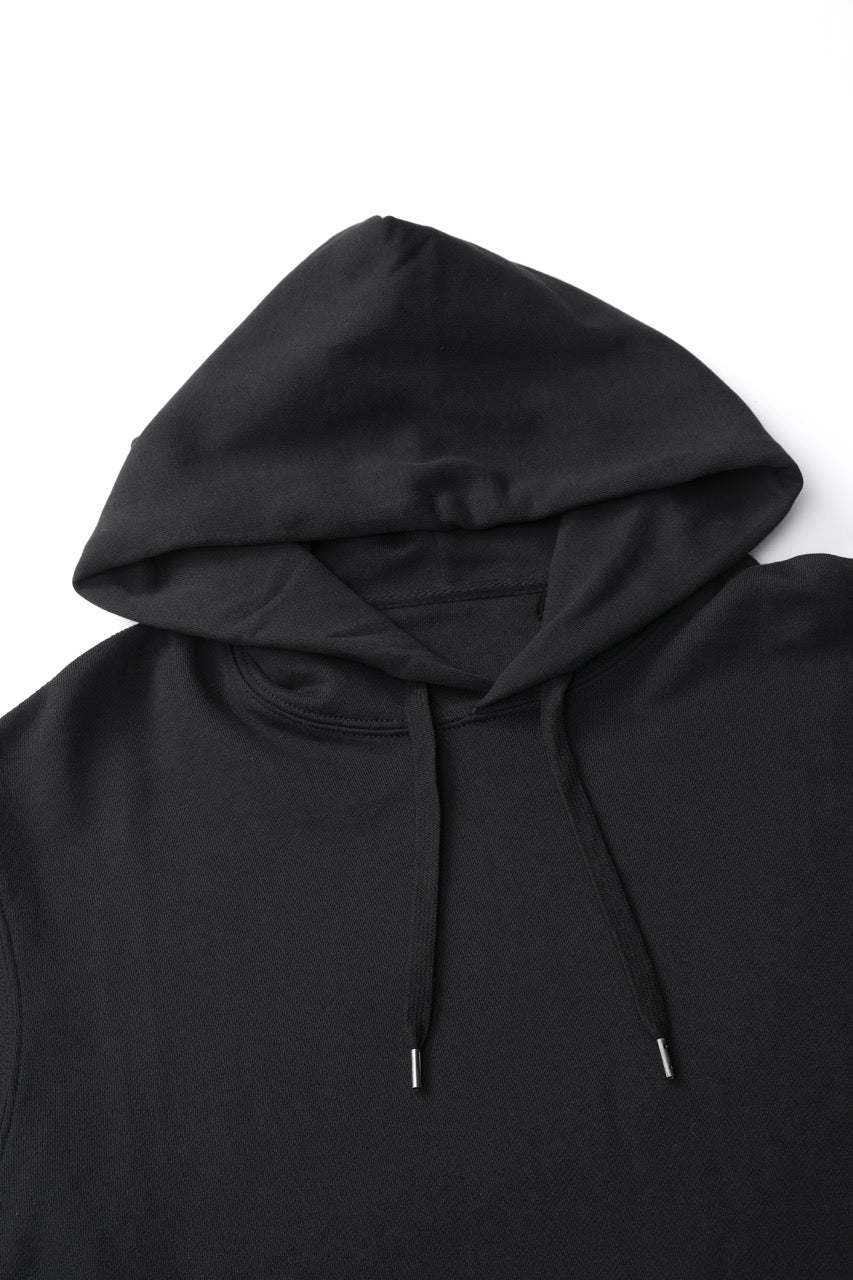 Basic Cotton Hoodie Black
