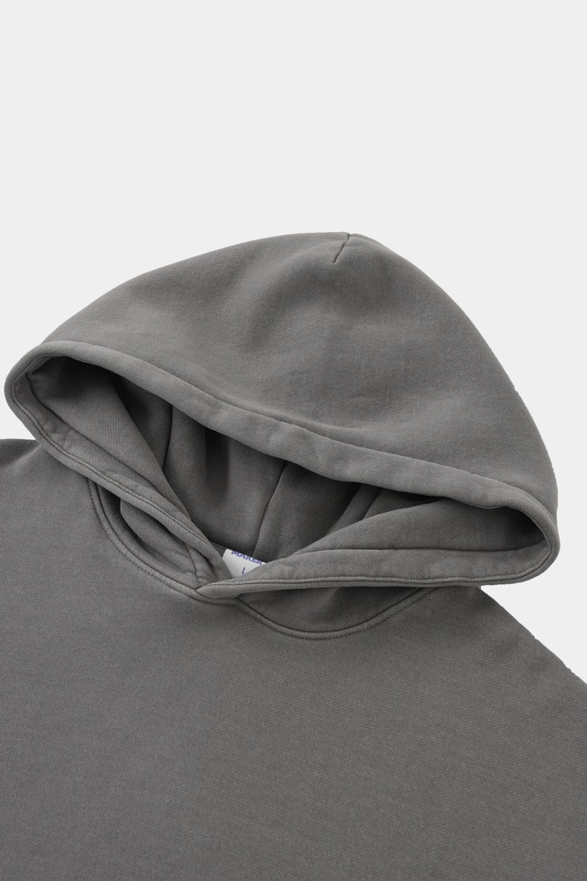 Hoodie vintage basique Gris