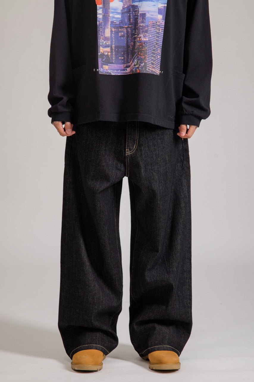 Baggy Raw Selvedge Denim