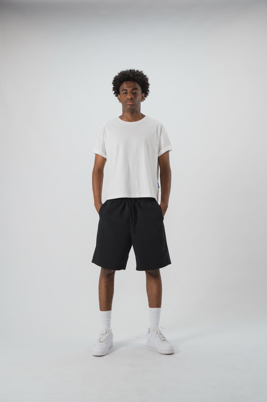 Scuba Knit Shorts Black