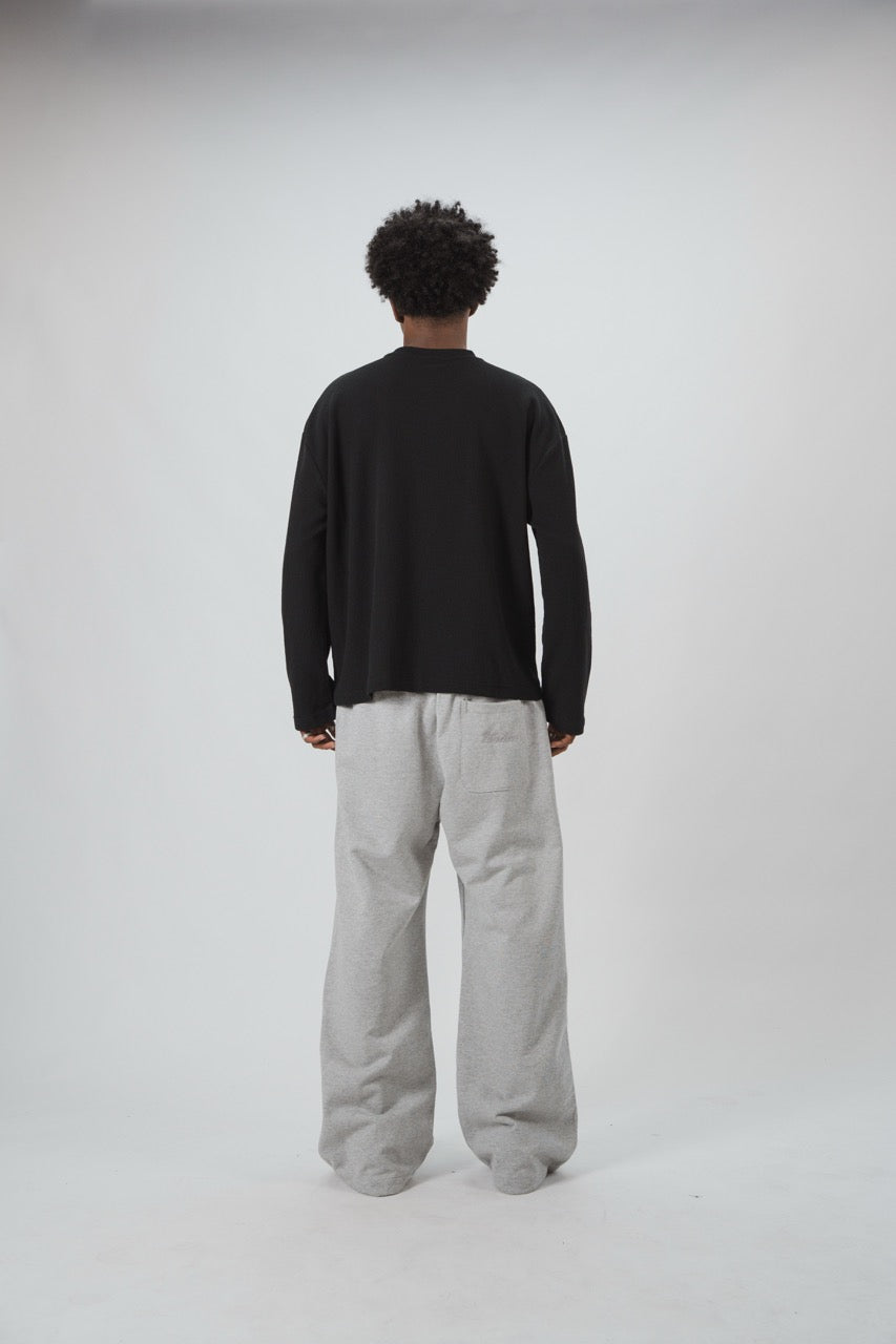 LINDEN Straight Sweatpants Grey