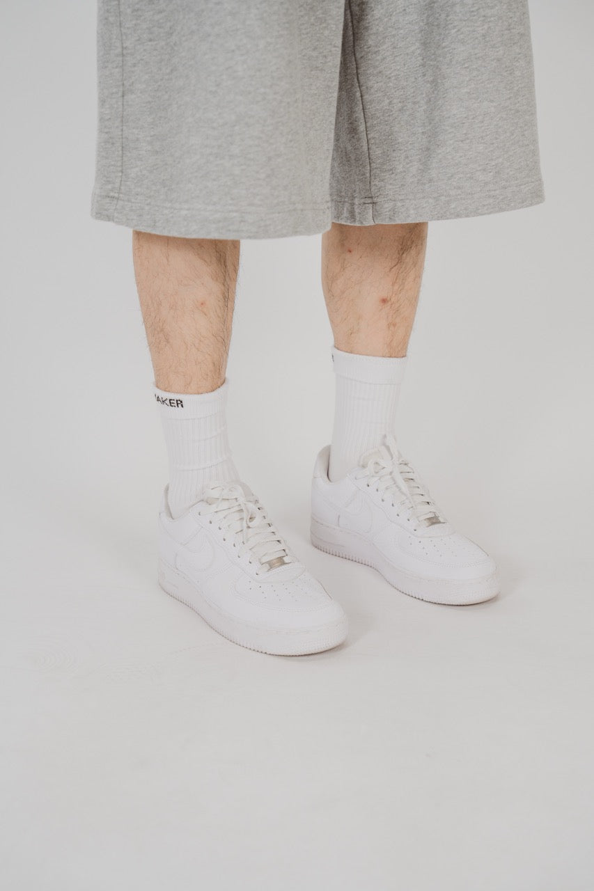 Crew Sock Pack - White