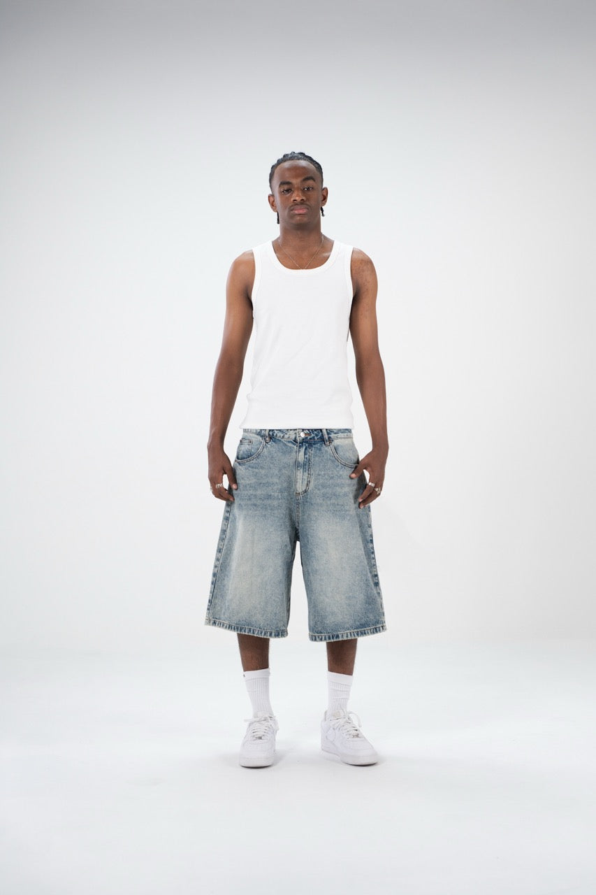 Baggy Denim Shorts
