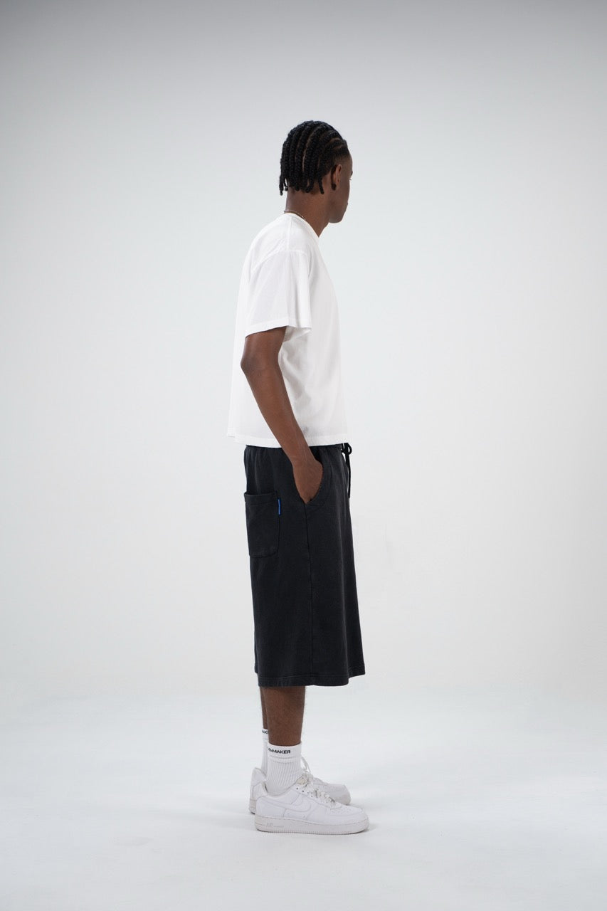 Pantalones cortos de sudadera anchos - Vintage
