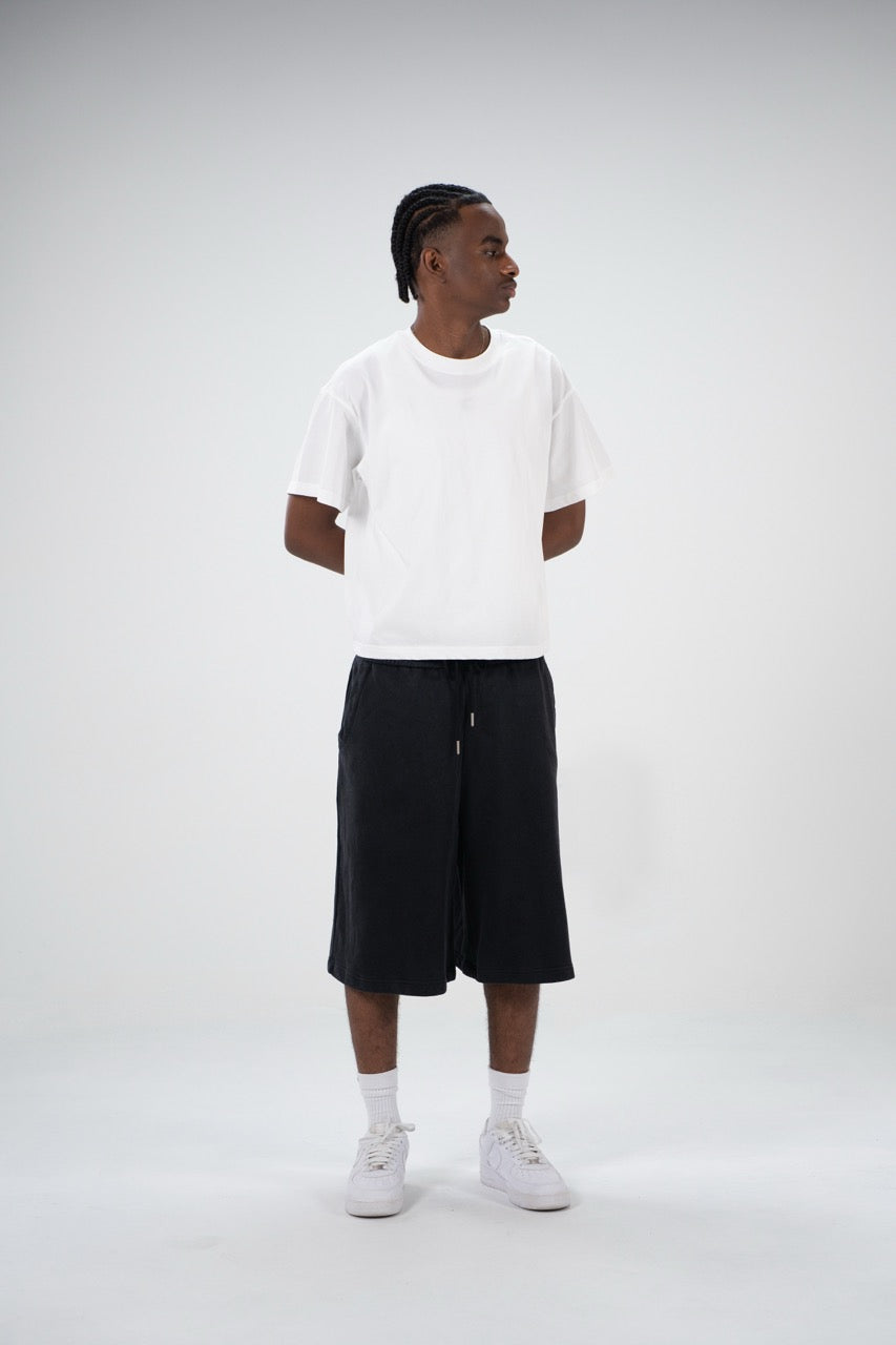 Pantalones cortos de sudadera anchos - Vintage