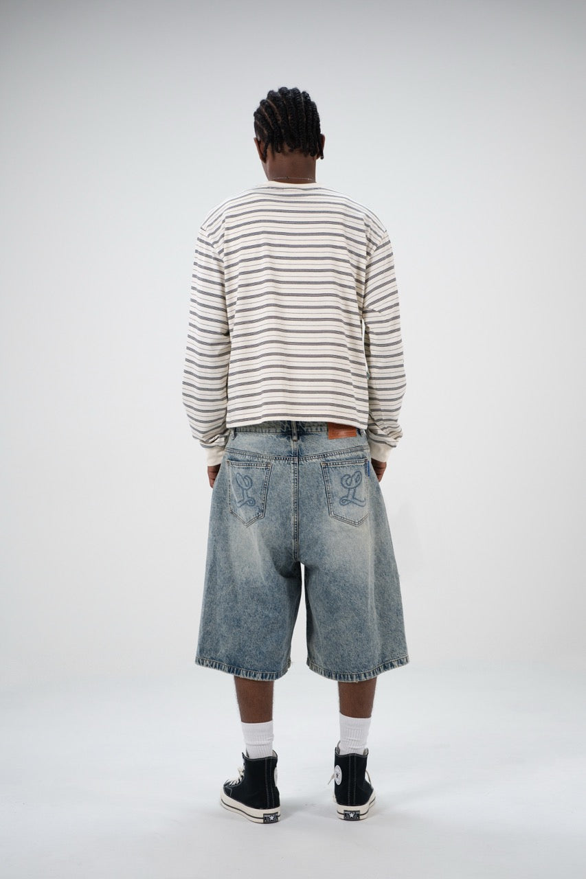 Stripe Long Sleeve - Cream