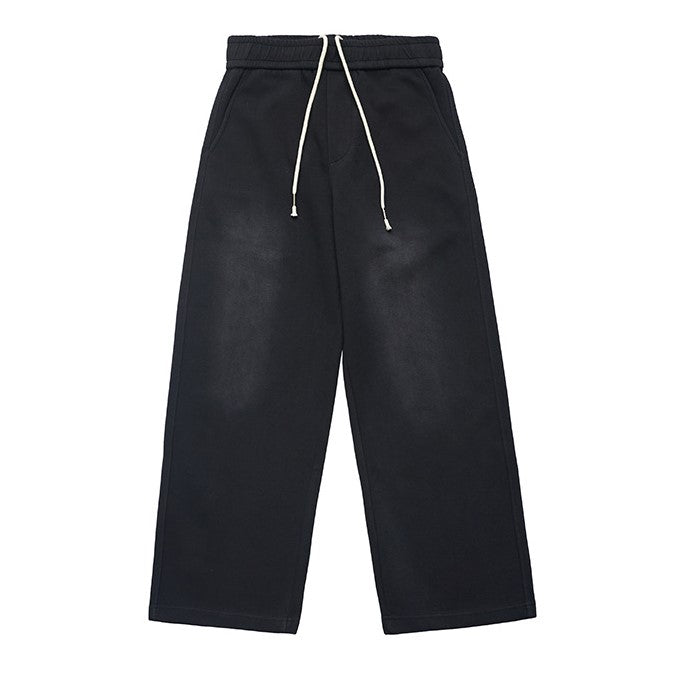 Culottes en tricot scuba Noir Rétro