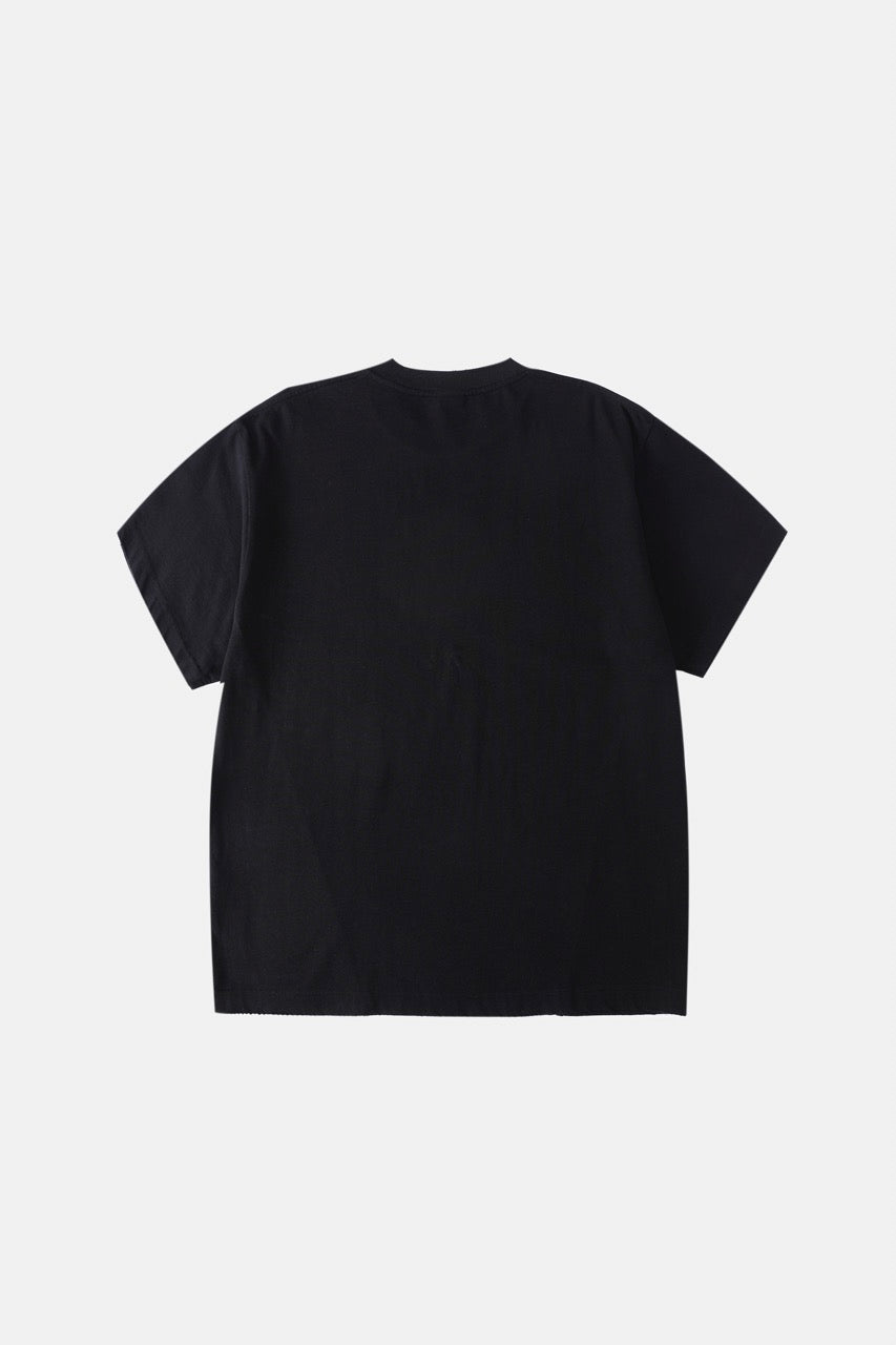 Two-Pack Cropped Tee Black
