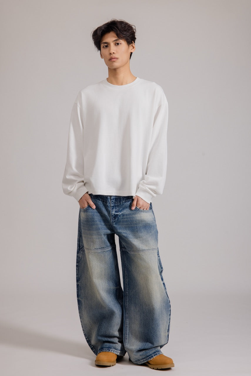 DOUBLE WAIST SELEVDGE DENIM