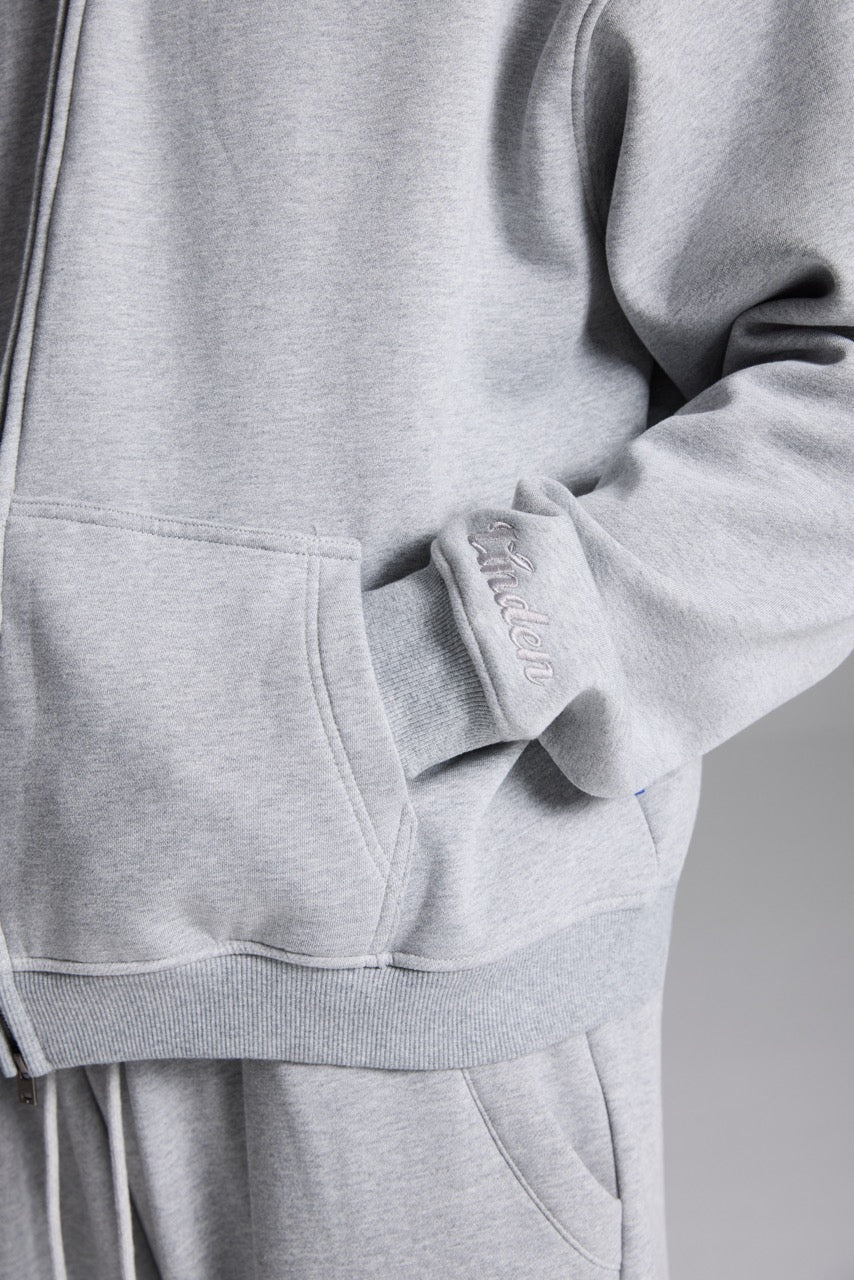 LINDEN Zip Jacket Grey