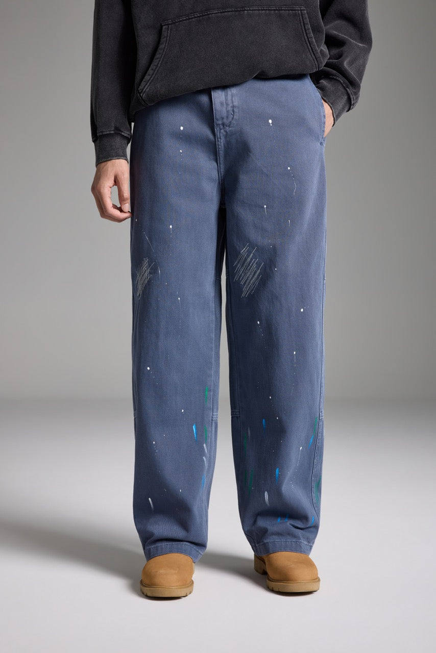Pantalones de pintor AZUL