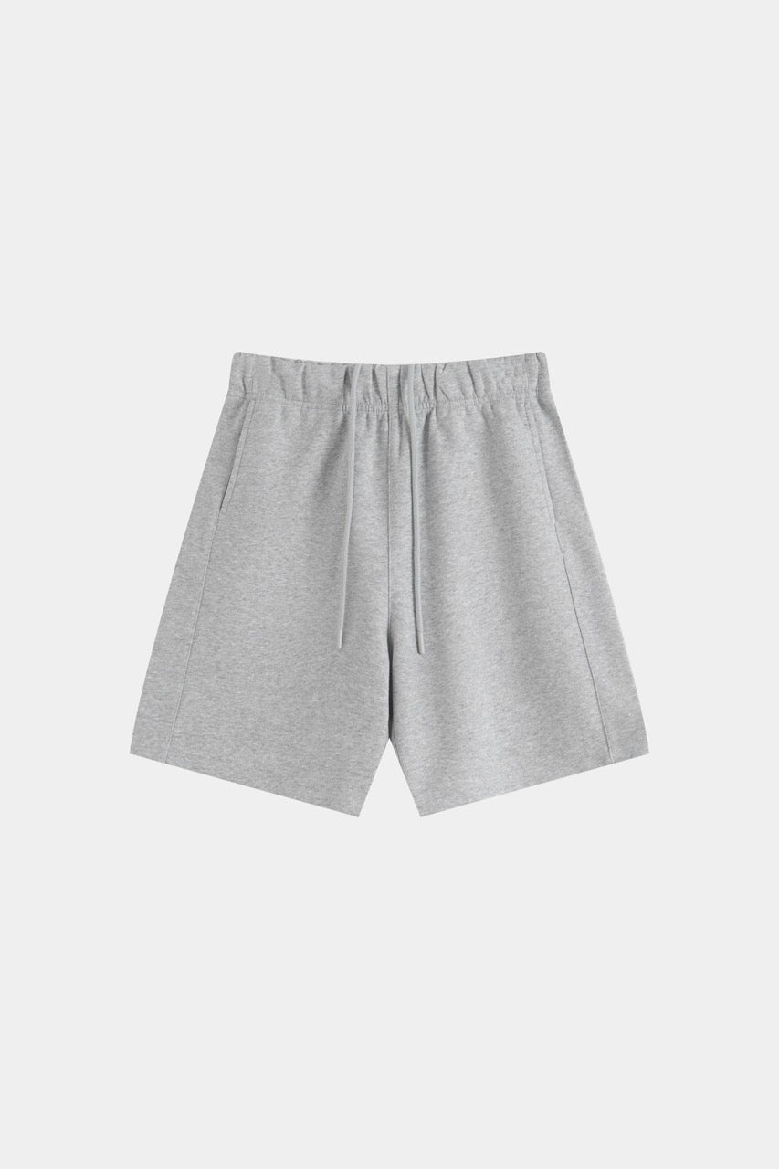 Scuba Knit Shorts Grey