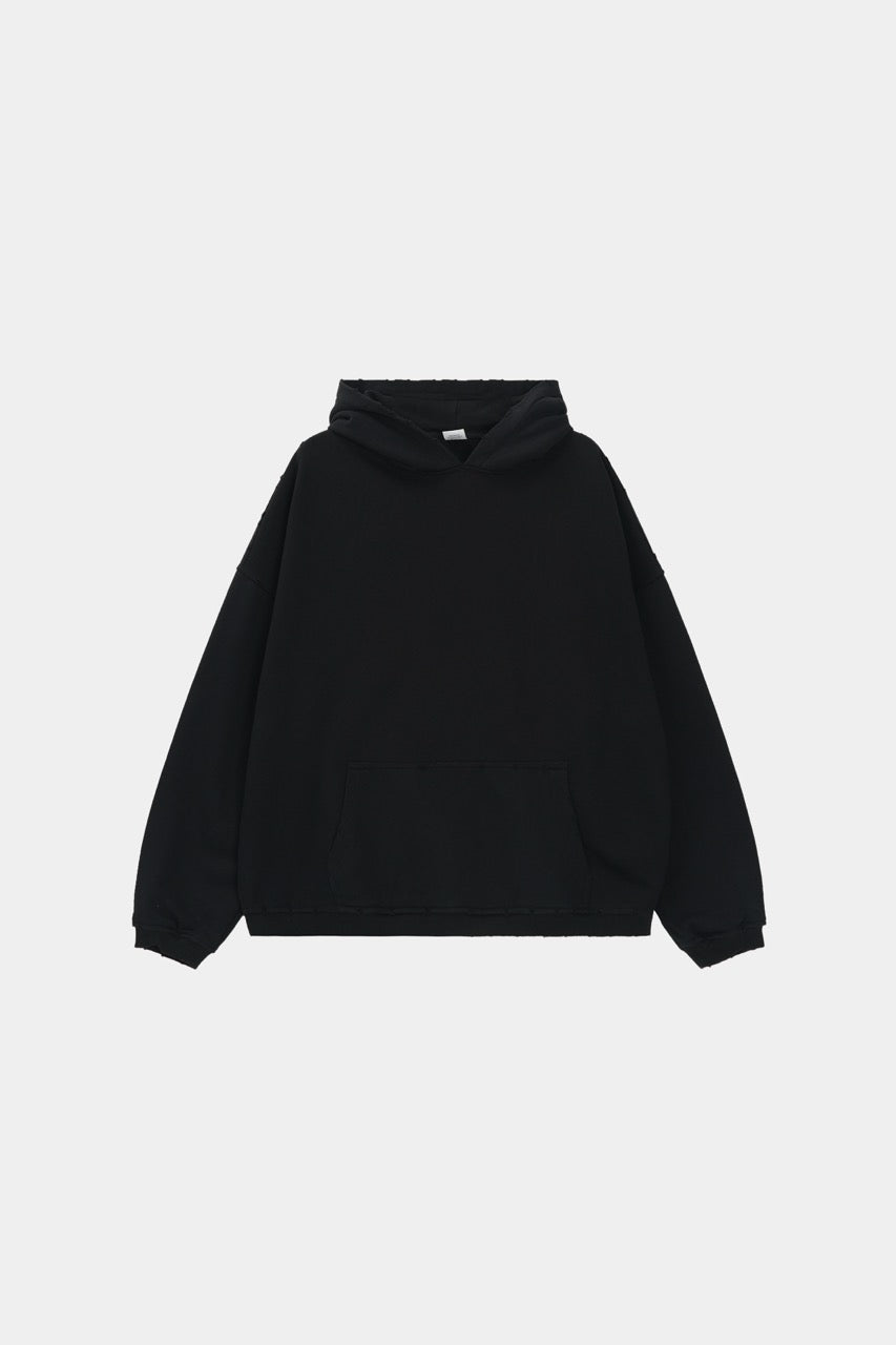 Cropped Hoodie Black
