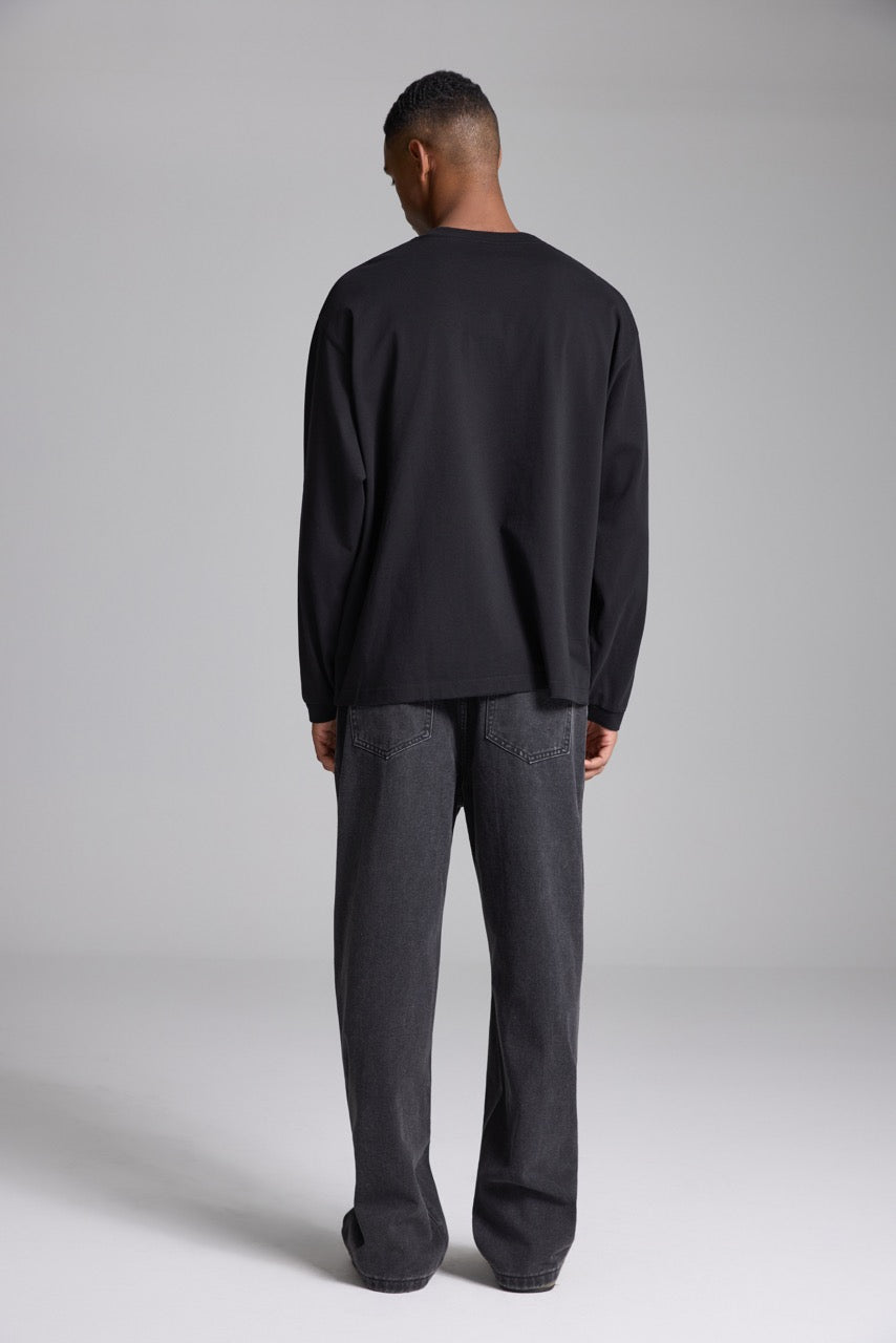 Cotton Sweatshirt Black