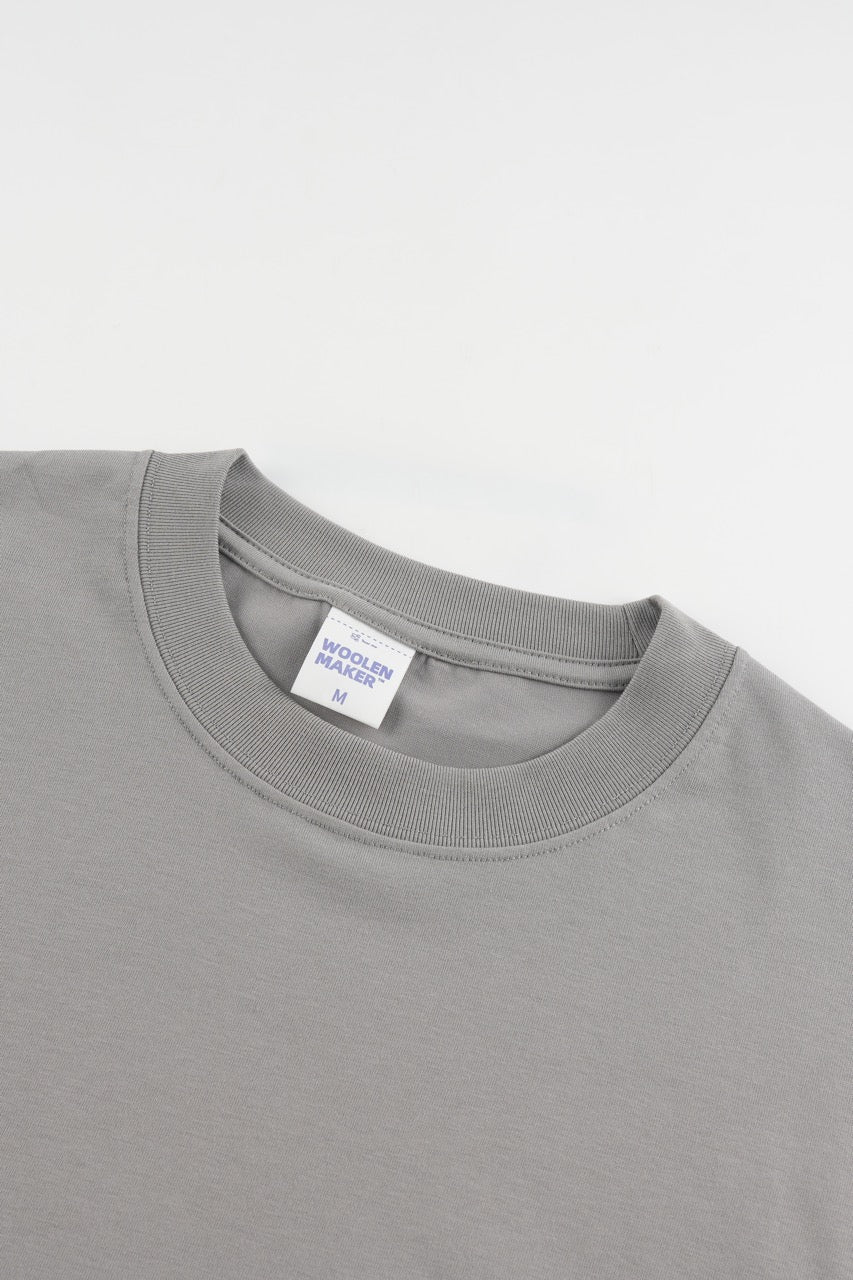 Drop Shoulder T-shirt Midgrey