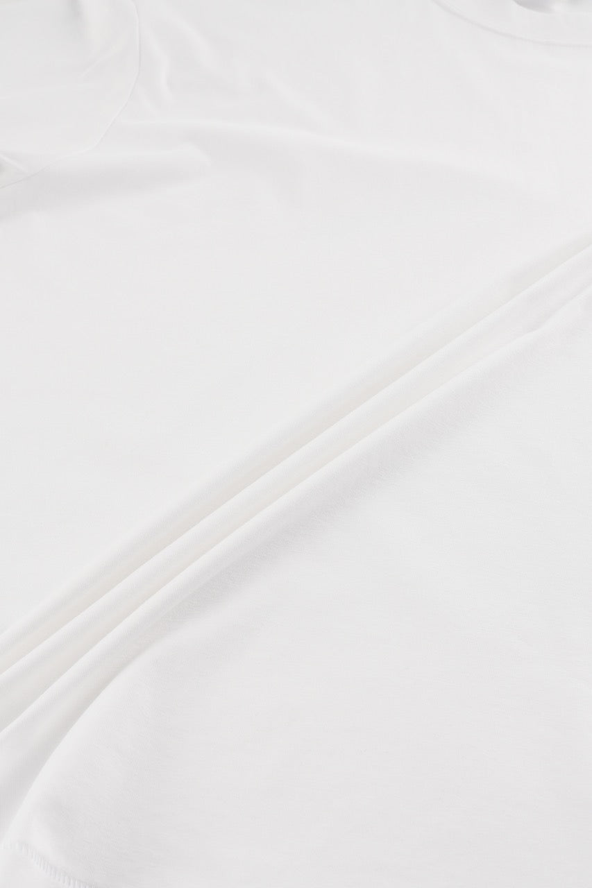 Drop Shoulder T-shirt White