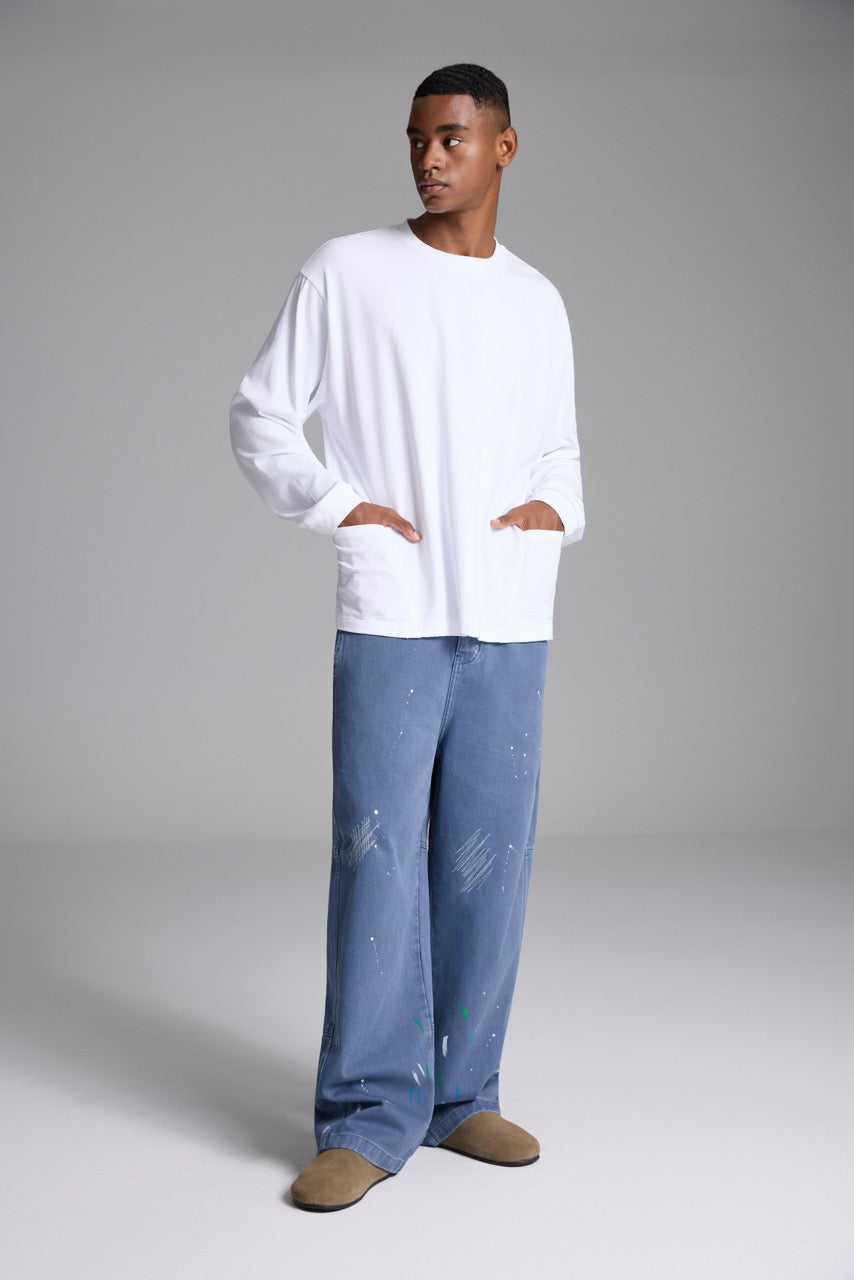 Cotton Sweatshirt White