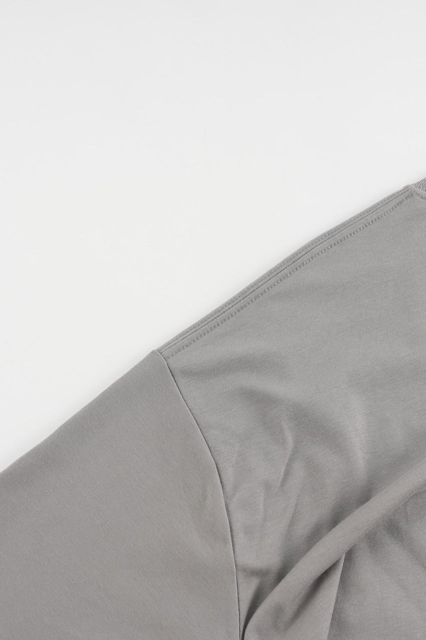 Drop Shoulder T-shirt Midgrey