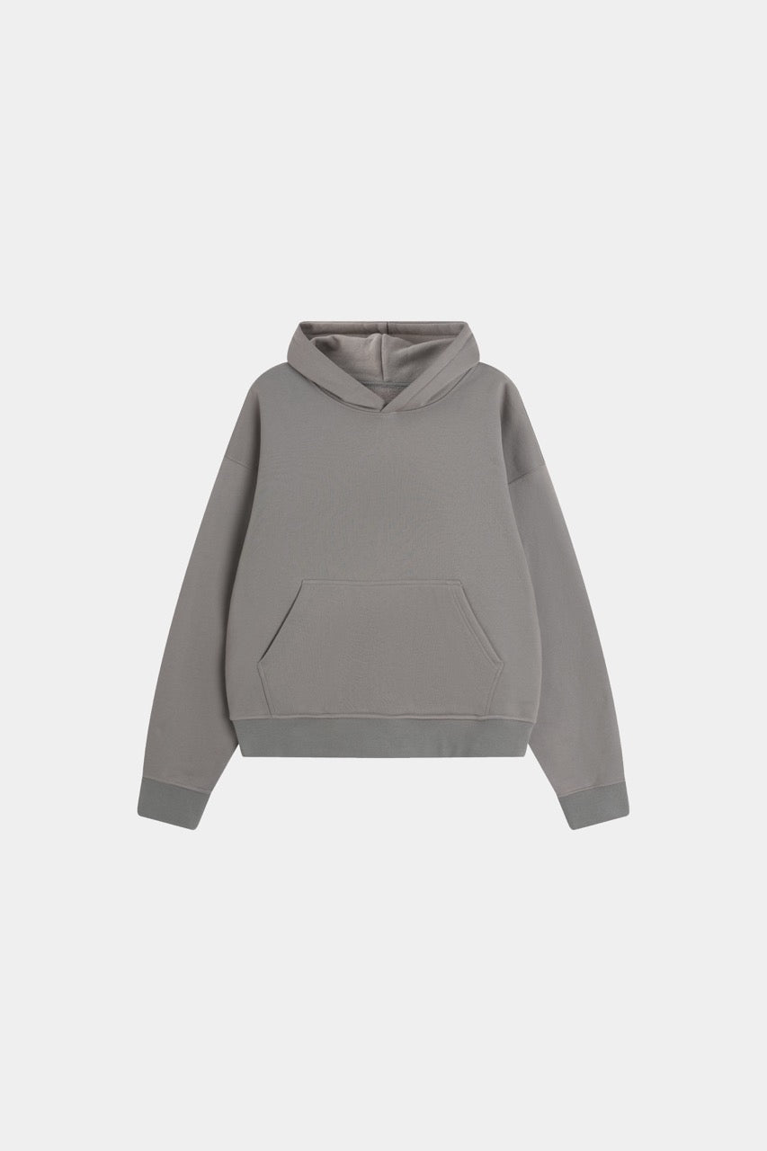 460GSM Core Hoodie MIDGREY