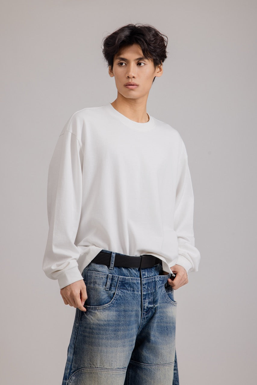 LINDEN Sweatshirt White