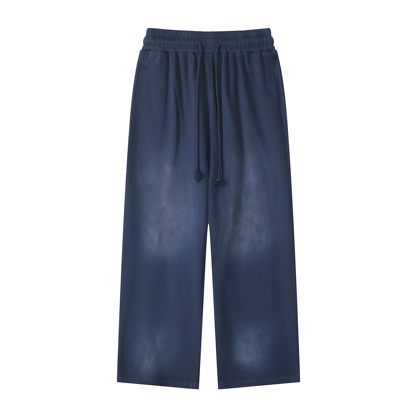 Washed Basic Sweatpants Black