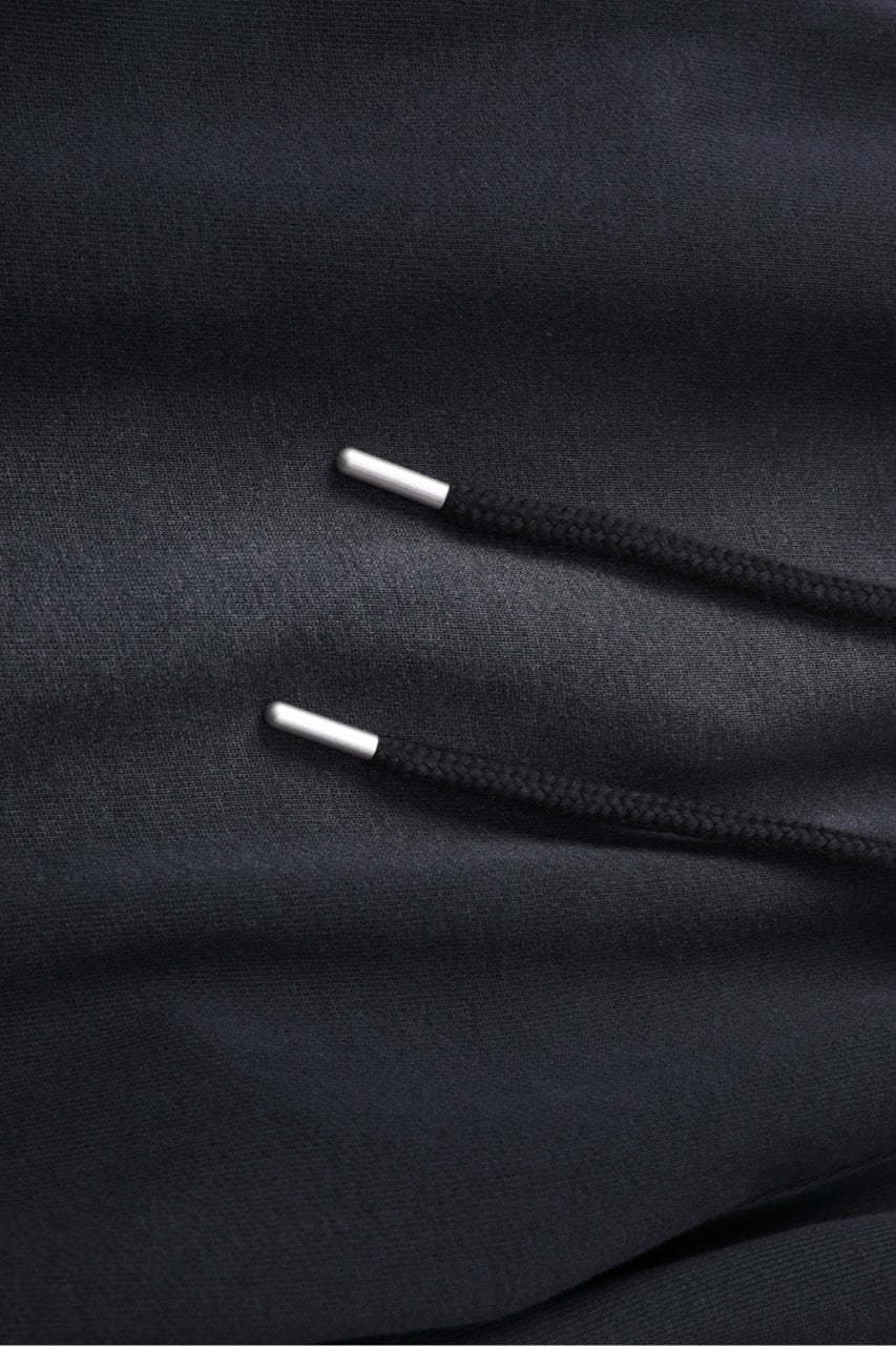 Washed Basic Sweatpants Black