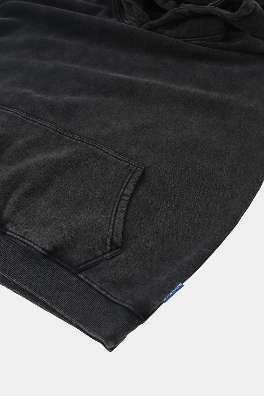 Hoodie vintage basique Noir