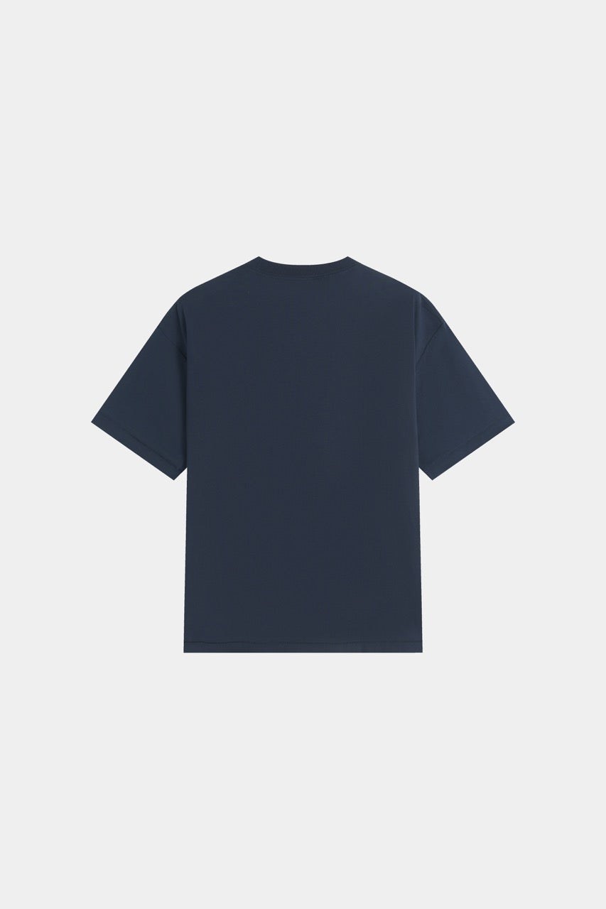 Drop Shoulder T-shirt NAVY
