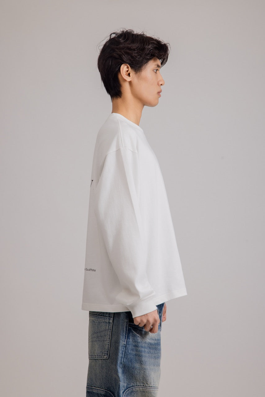 LINDEN Sweatshirt White