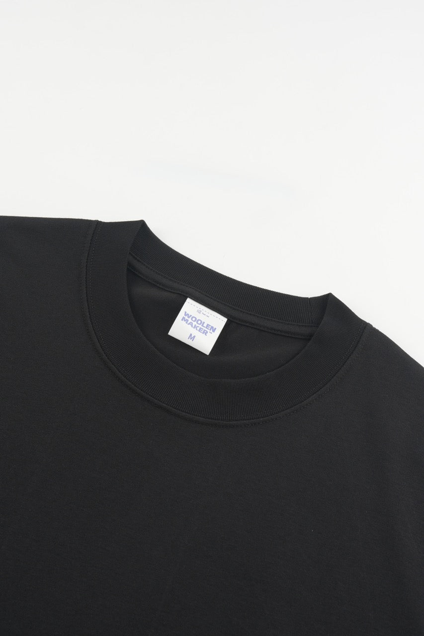 Drop Shoulder T-shirt Black