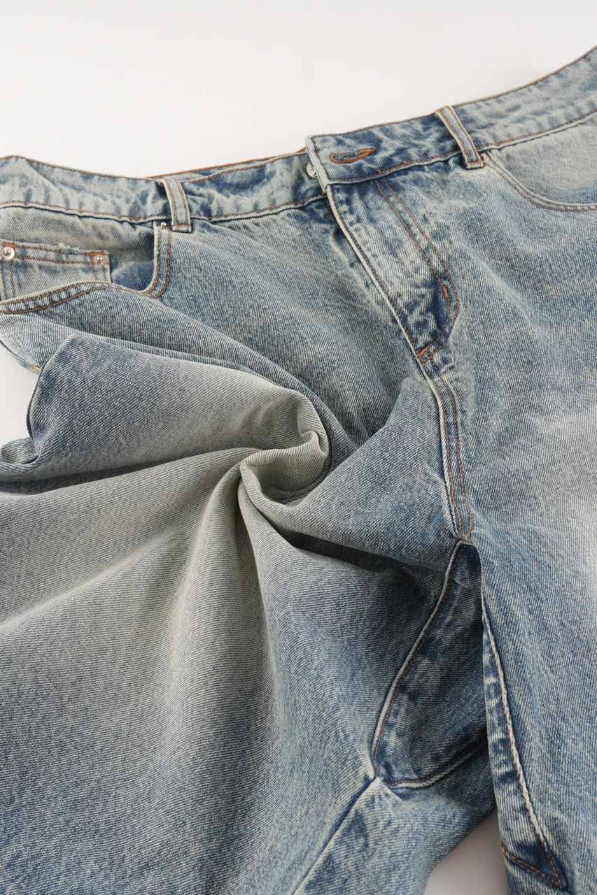 Baggy Denim Shorts