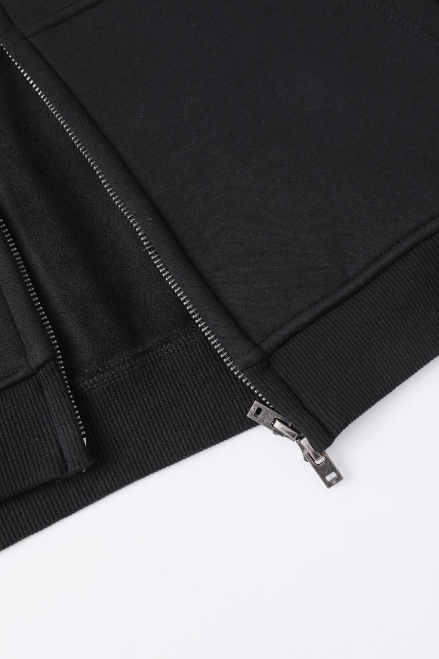 LINDEN Zip Jacket Black