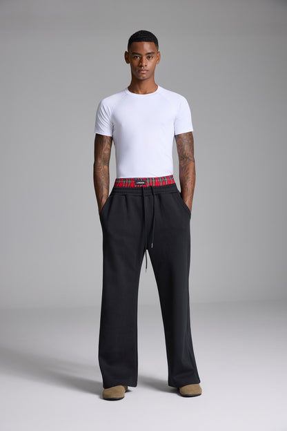 LINDEN Boxer Sweatpants Black