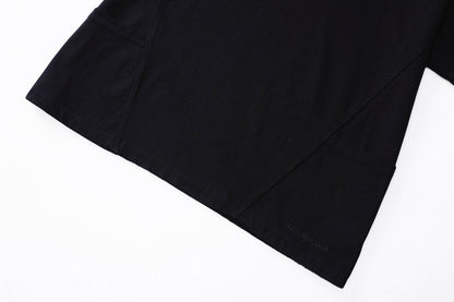 Two-Pack Cropped Tee Black