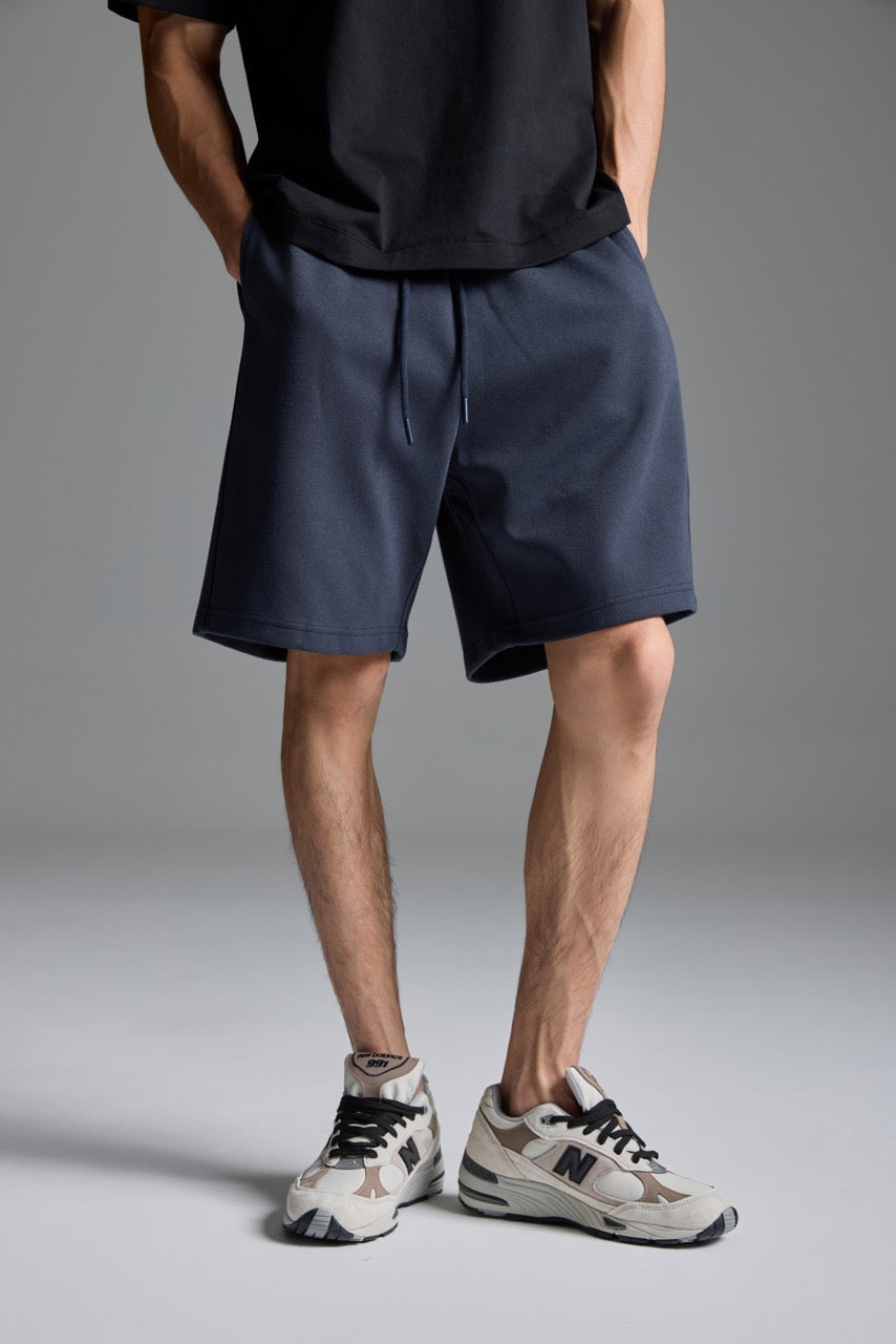Scuba Knit Shorts Navy