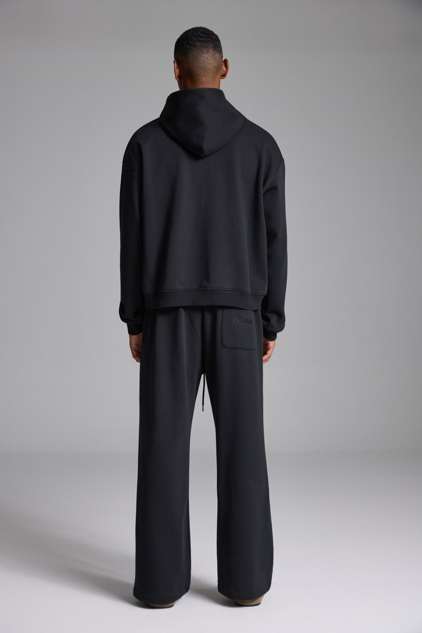 LINDEN Zip Jacket Black