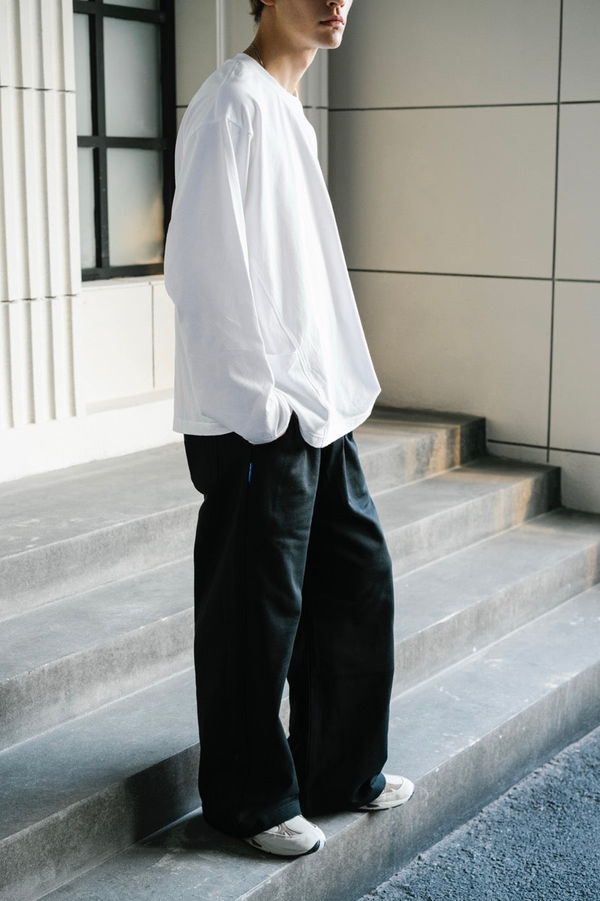 LINDEN Straight Sweatpants Black