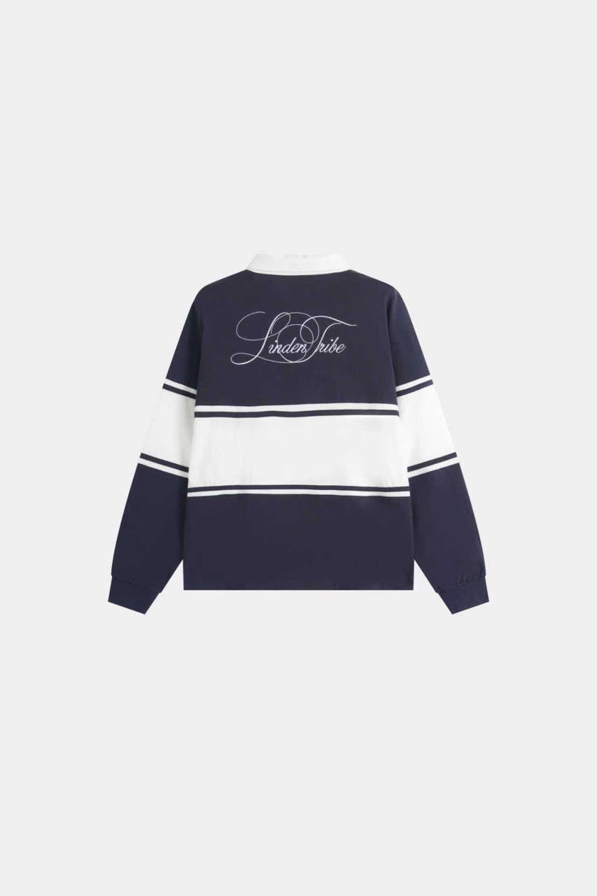 Maillot de rugby court - Bleu marine